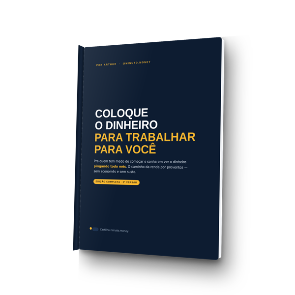 Mockup 3D da Cartilha Completa minuto.money